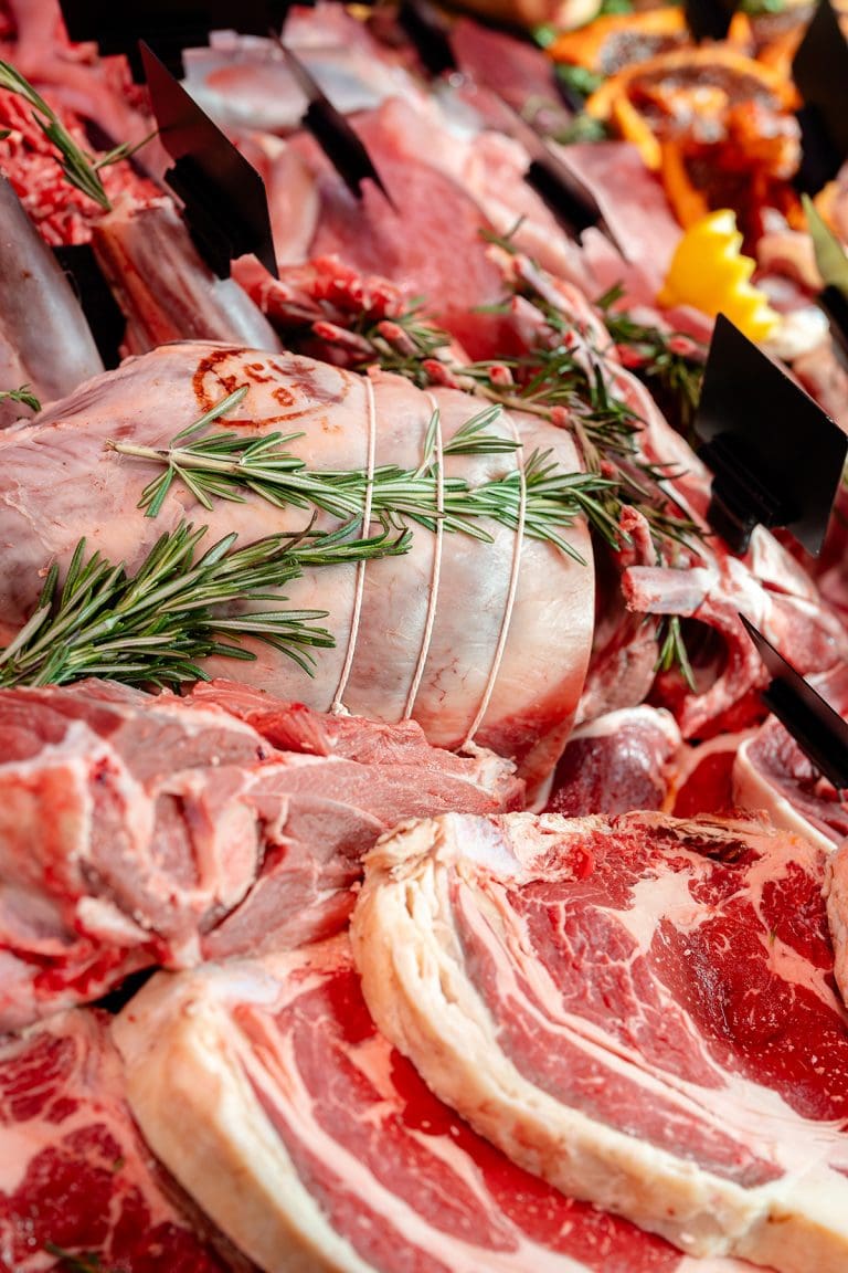 ellis butchers meat display