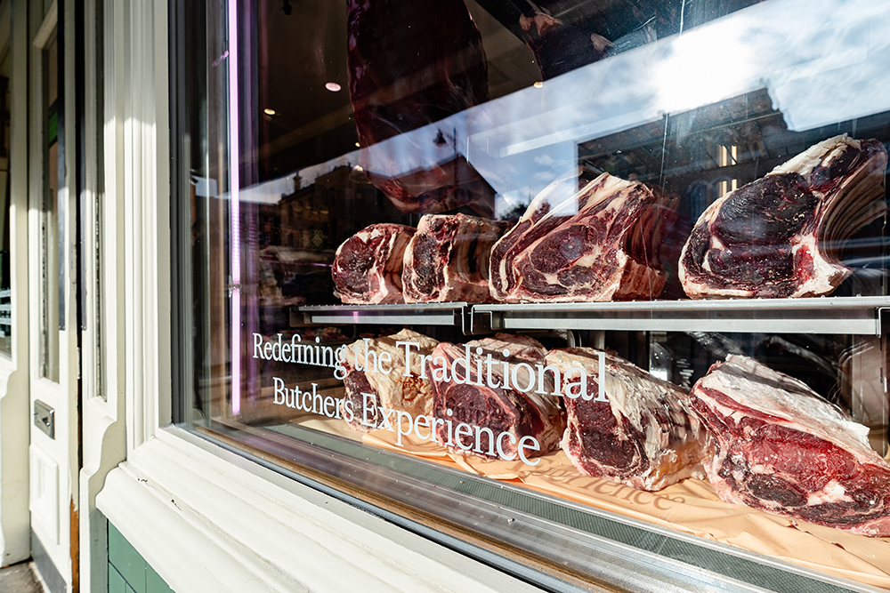 ellis butchers shop front